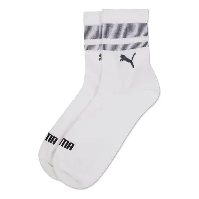 Puma unisex new heritage short crew sock 2p