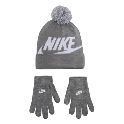 Nike nan swoosh pom beanie glv set