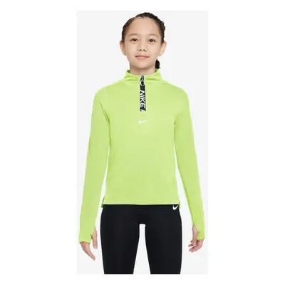 Nike Pro Girls Dri-FIT Long-Sleeve 1/2-Zip Top