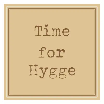 IB Laursen Servírovací ubrousky TIME FOR HYGGE 33x33 cm, 20 ks