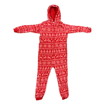 Dámský vánoční overal CHRISTMAS ONESIE červený - různé velikosti Velikost: M