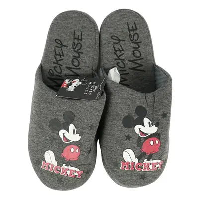 Domácí obuv MICKEY MOUSE, tmavě šedá - různé velikosti Velikost: 40 - 41