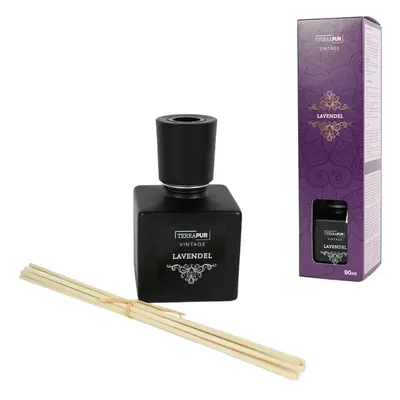 Tyčinkový aroma difuzér VINTAGE LAVENDER 90 ml