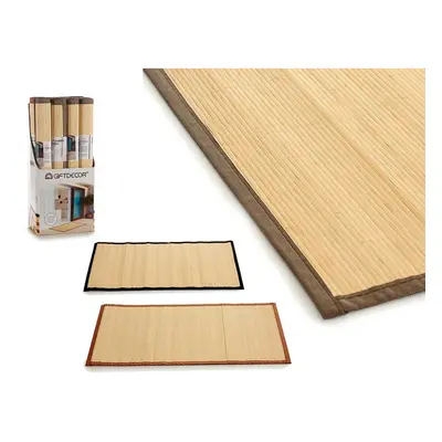 Bambusový protiskluzový koberec BAMBOO ANTISLIP BROWN 50x80 cm