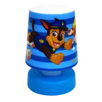 LED dětská noční lampička PAW PATROL 11 cm modrá