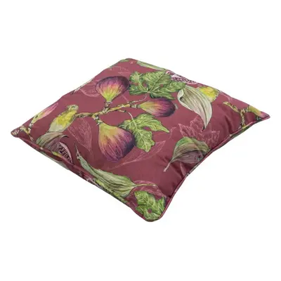 Venkovní polštář JASMINE BORDEAUX 50x50 cm, vínový