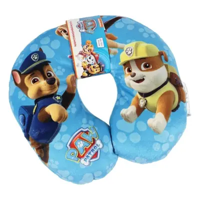 Cestovní polštářek PAW PATROL 30x30 cm, modrý