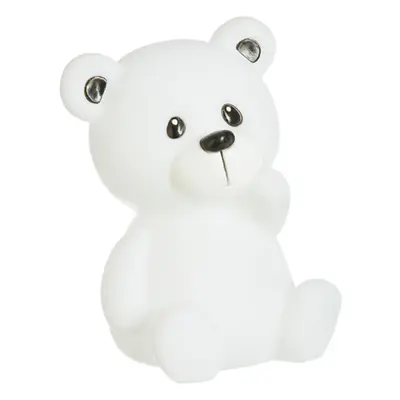 LED dětské noční světlo TEDDY 10x13,5 cm - více barev Barva: Bílá