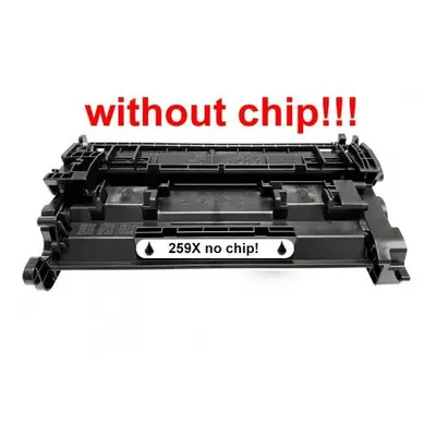 Kompatibilní HP CF259X toner 59X, bez čipu