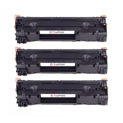 Kompatibilní HP CB435A multipack 3ks toner 35A, Topprint