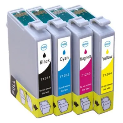 Kompatibilní Epson T1285 značkový multipack Topprint, CMYK s čipy, 100% nové cartridge