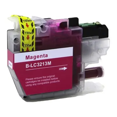 Kompatibilní Brother LC-3213M purpurová cartridge, 10ml