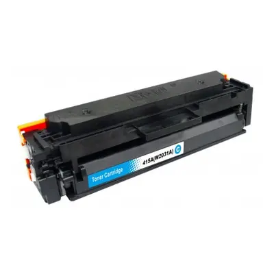 Kompatibilní HP W2031A toner 415A azurový, bez čipu