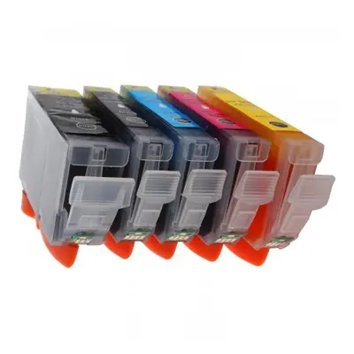 Kompatibilní Canon PGI-5 + CLI-8CMYK multibalení 5-ti cartridge s čipy, Topprint