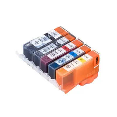 Kompatibilní Canon PGI-525BK + CLI-526CMYK multibalení 5 cartridge s čipy, Topprint