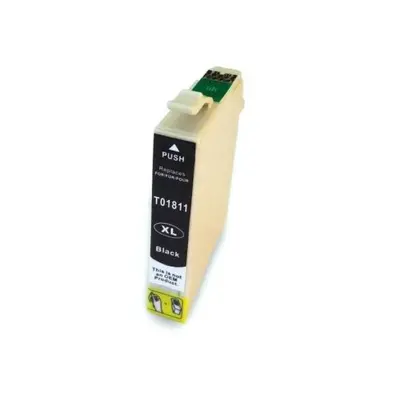 Kompatibilní Epson T1801 cartridge s čipem, T1811 černá, XL kapacita