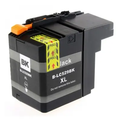 Kompatibilní Brother LC-529XLBK cartridge černá, XL kapacita