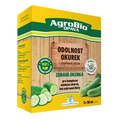 AgroBio Zdravá okurka: postřik na okurky z bylin 2 x 50 ml