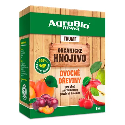 AgroBio Přírodní hnojivo pro ovocné dřeviny - Trumf 1kg