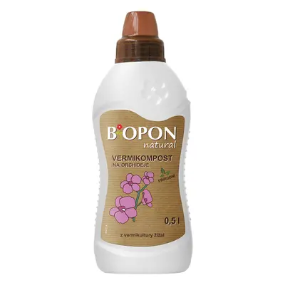 Biopon Vermikompost - kapalné hnojivo na orchideje 0,5l