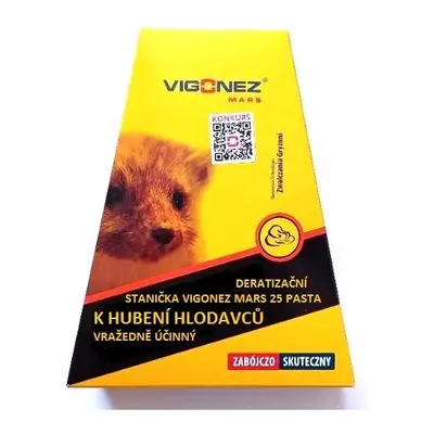 VIGONEZ MARS Deratizační stanička + Pasta na hubení hlodavců 150 g