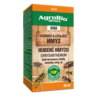 AgroBio Hubení hmyzu Chrysanthemum 50 ml