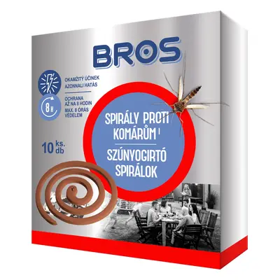 Spirály proti komárům BROS 10 ks