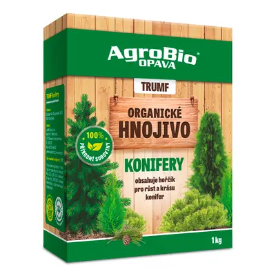 AgroBio Přírodní hnojivo na thuje a konifery - Trumf 1kg