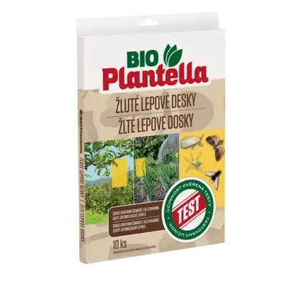 UNICHEM Bio Plantella - žluté lepové desky 5 ks