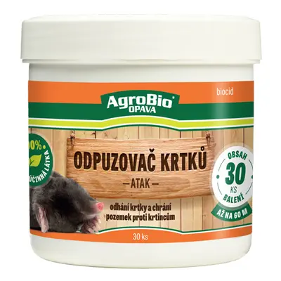 AgroBio Kouzlo přírody odpuzovač krtků 30ks