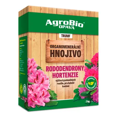 AgroBio Přírodní hnojivo na rododendrony a hortenzie - Trumf 1kg