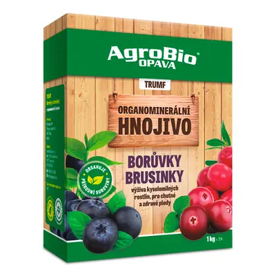 AgroBio Přírodní hnojivo na borůvky a brusinky Trumf 1kg