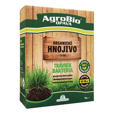 AgroBio Přírodní hnojivo pro trávník Bakteria - Trumf 1kg