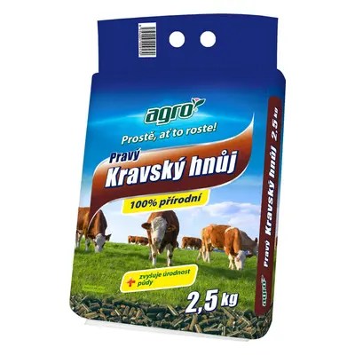 Agro CS Granulovaný hnůj kravský 2,5kg