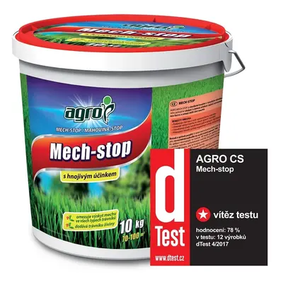 Agro CS Mech STOP - přípravek na likvidaci mechu v trávníku 10kg