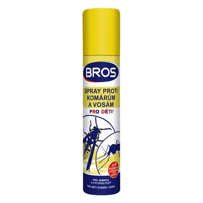 Bros spray proti komárům a vosám pro děti 90ml