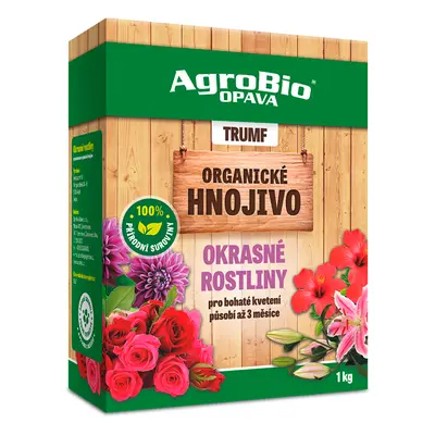 AgroBio Přírodní hnojivo pro okrasné rostliny - Trumf 1kg