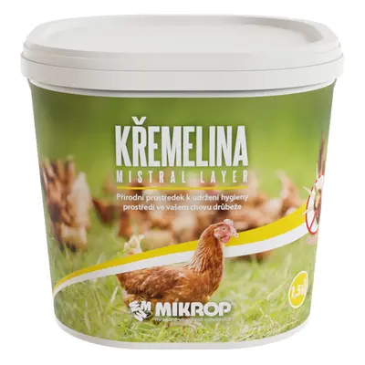 Křemelina Mikrop Mistral Layer 6 kg