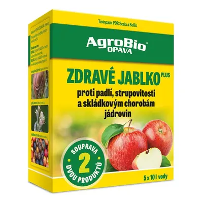 AgroBio PROTI Padlí a strupovitosti jabloní 2x10 g + 3x8 g