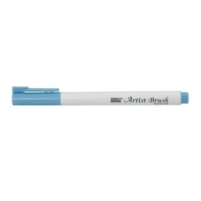 Marvy Umělecké fixy se štětcovým hrotem Artist Brush – 36 Manganese Blue