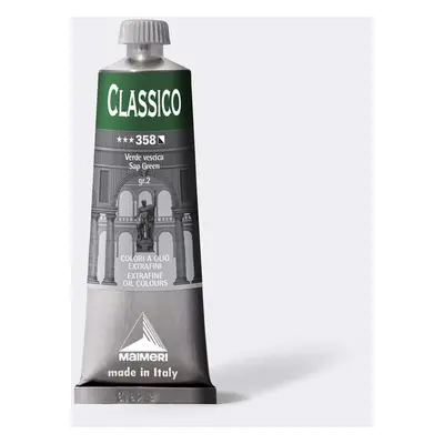 Olejová barva Maimeri Classico oil 60 ml - zelená mízní 358