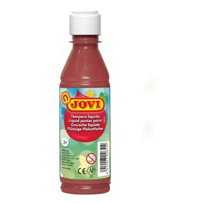 Školní temperová barva 250 ml Jovi - hnědá