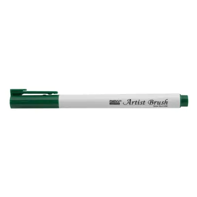 Marvy Umělecké fixy se štětcovým hrotem Artist Brush – 04 Green