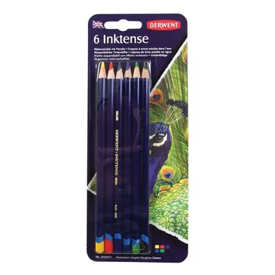 DERWENT Inktense akvarelové pastelky 0700927 6 ks