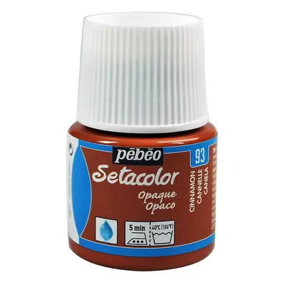 Barva na textil Pébéo Setacolor Opaque 45 ml - Hnědá skořicová 93