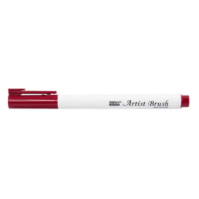 Marvy Umělecké fixy se štětcovým hrotem Artist Brush – 46 Crimson Lake