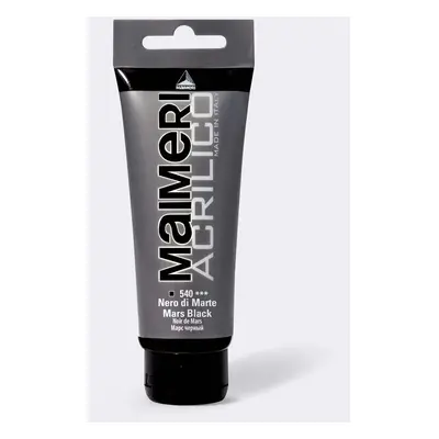 Akrylová barva Maimeri Acrilico 75 ml - černá mars 540