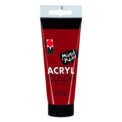 Akrylová barva Marabu Acryl Color 100 ml - červená rubínová 038