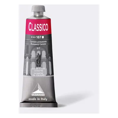 Olejová barva Maimeri Classico oil 60 ml - Karmínová permanentní 167