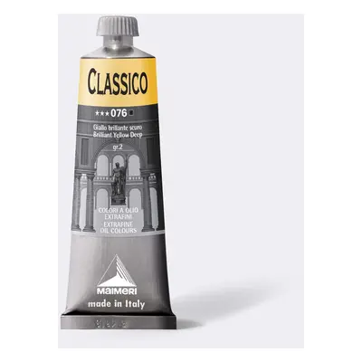 Olejová barva Maimeri Classico oil 60 ml - Žlutá brilantní tmavá 076